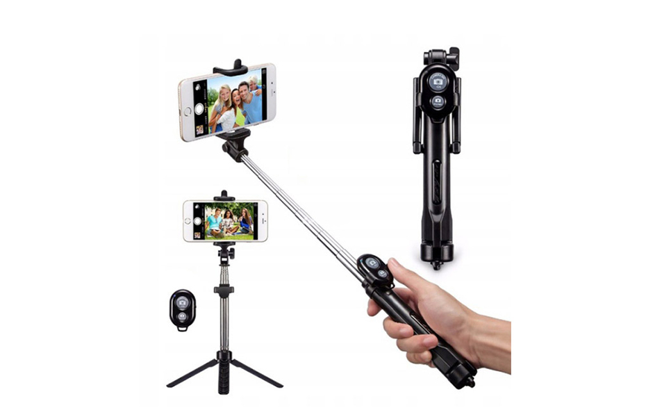 3€ από 19,9€ για Selfie Stick με Bluetooth και Τηλεχειριστήριο & εύκολη μετατροπή σε τρίποδο